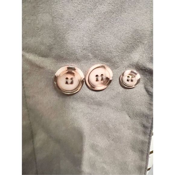 Jacqueline Ferrar Women's Double Breasted Belted Trench Coat Tan Brown Size 16 - Picture 7 of 12